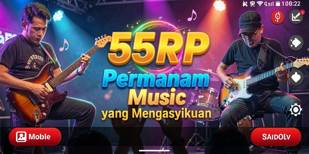 Tampilan permainan 55RP yang menarik dan interaktif.