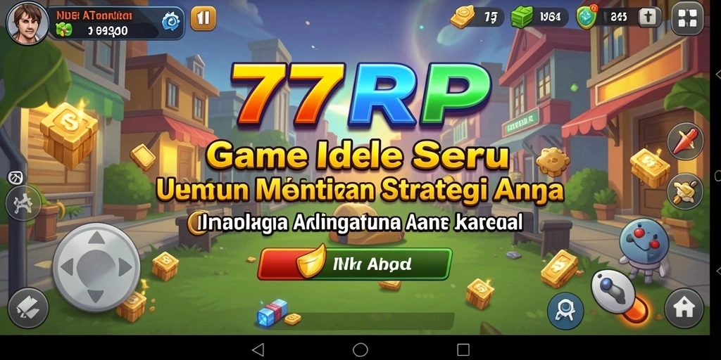 Tampilan gameplay <strong>77RP</strong> yang menampilkan strategi Idle yang menarik.