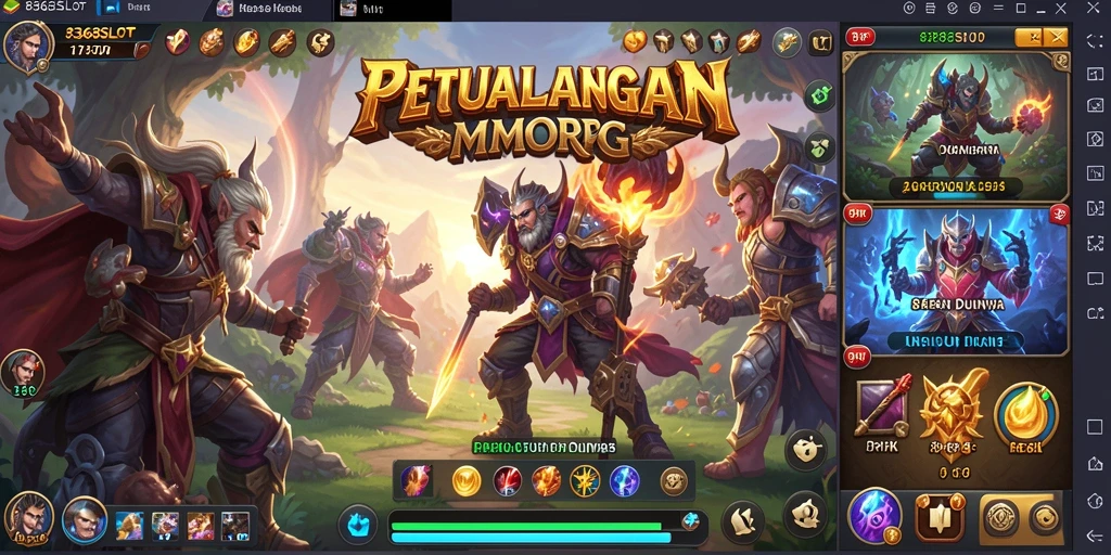 Tampilan menarik dari gameplay 8368SLOT yang memukau.