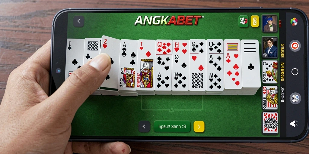 Screenshot gameplay <strong>ANGKABET</strong> memperlihatkan serunya bermain Domino.