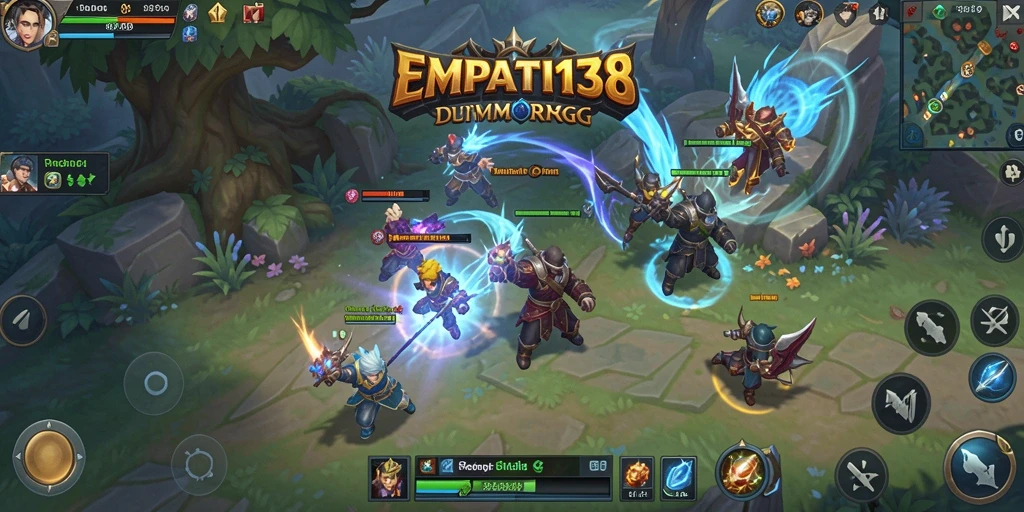 Tampilan gameplay yang menarik dalam dunia MMORPG EMPATI138.