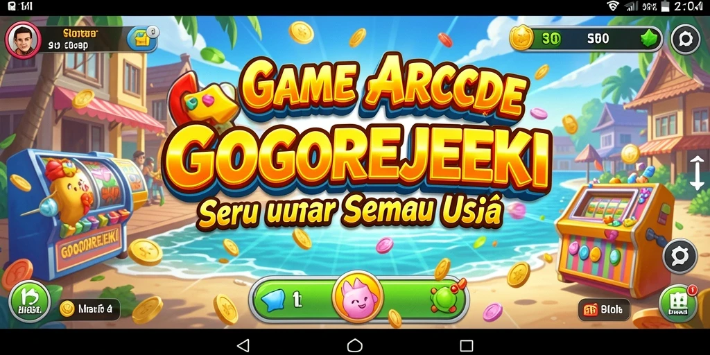 Tampilan gameplay GOGOREJEKI yang seru dan penuh aksi.