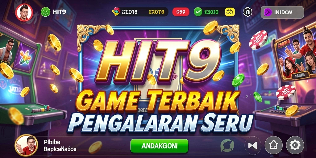 Screenshot gameplay HIT9 yang menunjukkan keseruan bermain slot.