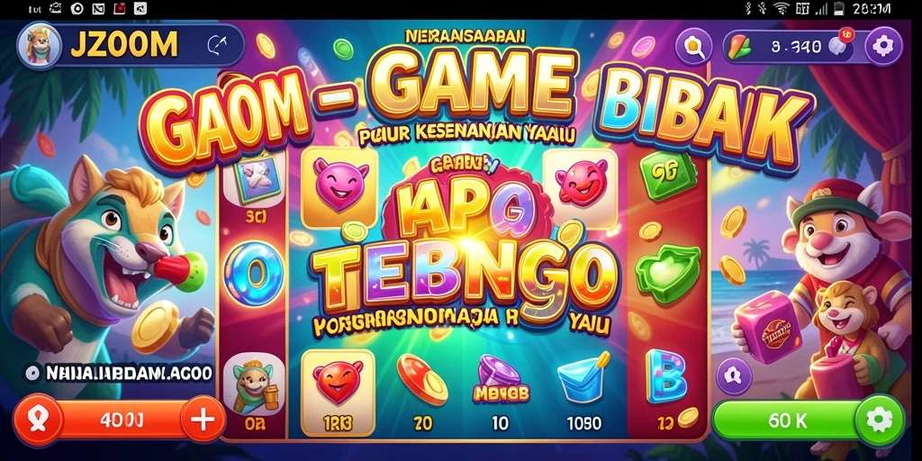 Tampilan gameplay J200M menampilkan keseruan bermain Bingo secara langsung.