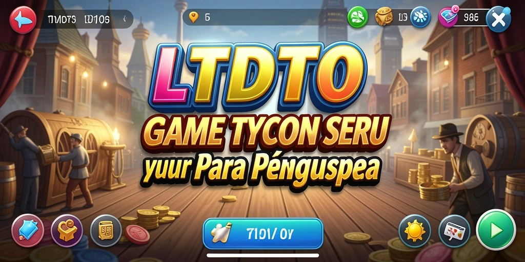 Screenshot LTDTOTO menampilkan gameplay Tycoon yang menarik.