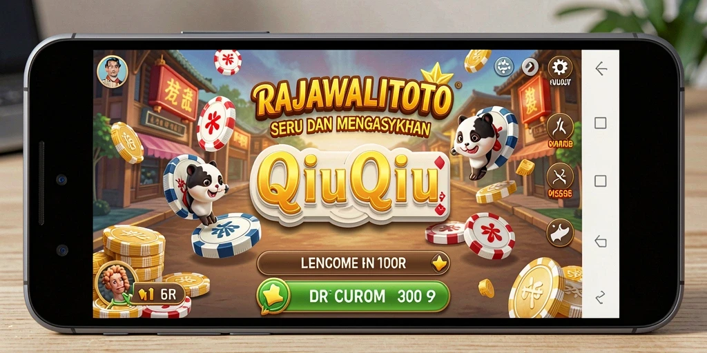 Screenshot utama RAJAWALITOTO menunjukkan keseruan gameplay QiuQiu.