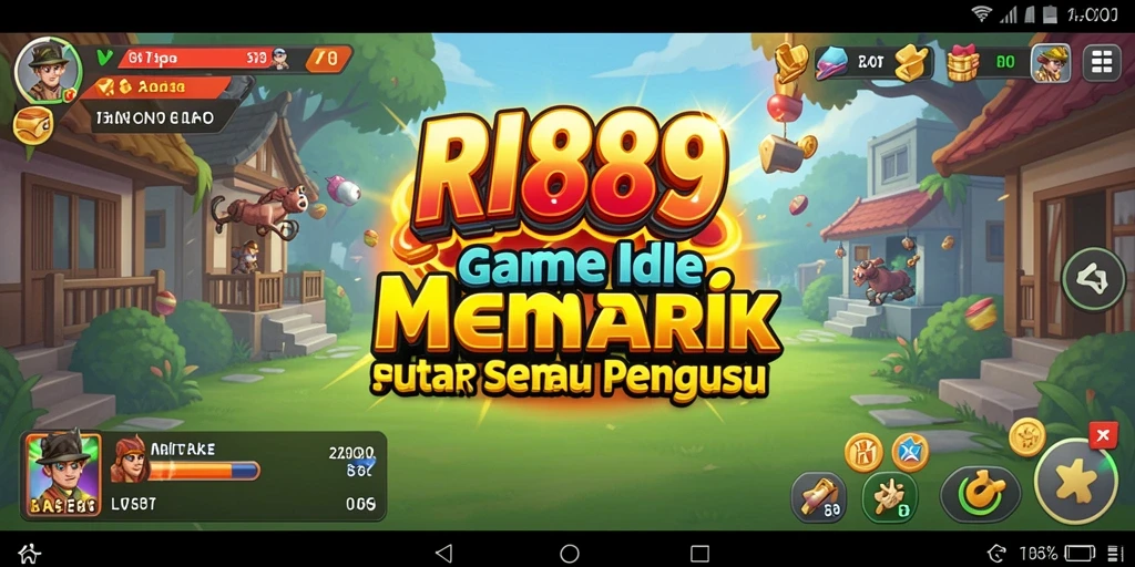 Tampilan gameplay yang santai dan penuh strategi di RI889.