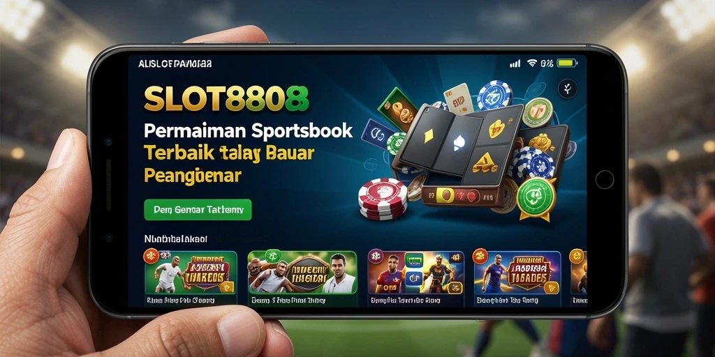 Tampilan menarik dari gameplay SLOT8808 yang seru.
