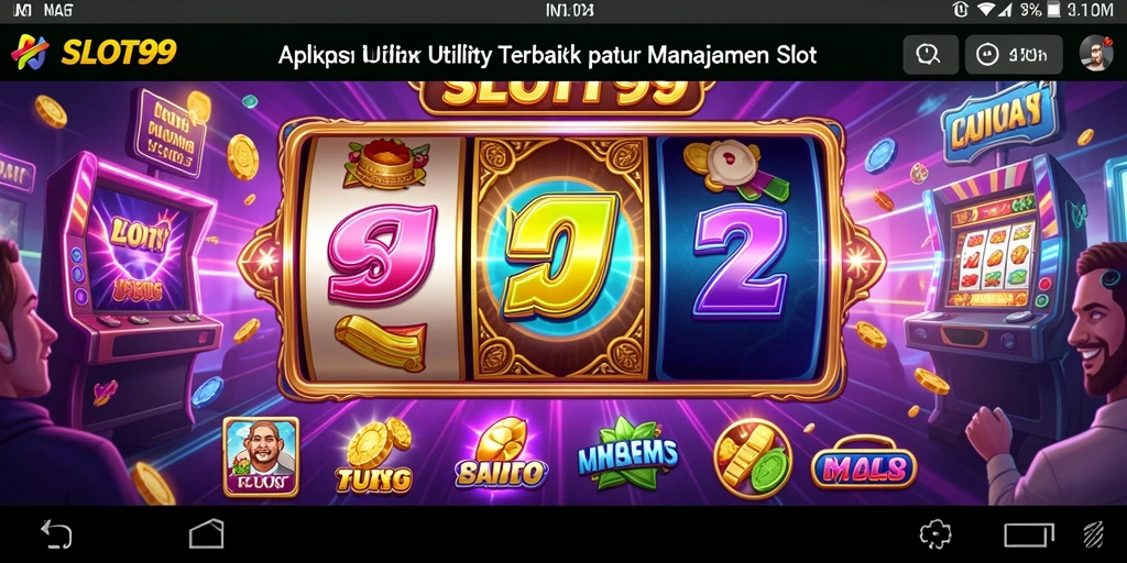 Tampilan aplikasi SLOT99 yang memudahkan manajemen slot secara efisien.