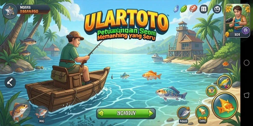 Tangkapan ikan yang menakjubkan dalam ULARTOTO.